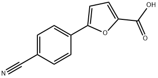 5-(4-Cyanophenyl)-furane-2-carboxylic acid 结构式