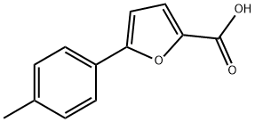 5-(4-甲基苯基)-2-糠酸 结构式