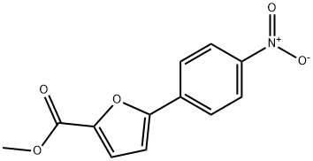 5-(4-硝基苯基)呋喃-2-羧酸甲酯 结构式