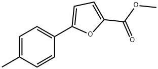 5-(对甲苯基)呋喃-3-羧酸甲酯 结构式