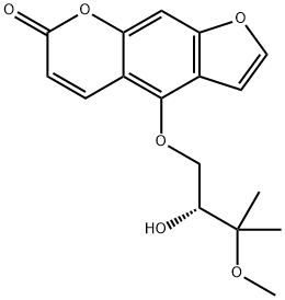 氧化前胡素甲醇酯 结构式