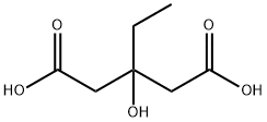 3-hydroxy-3-ethylglutaric acid 结构式