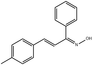 (1E,2Z)-3-(4-Methylphenyl)-1-phenyl-2-propen-1-one oxime 结构式