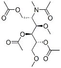 2-(Acetylmethylamino)-1-O,4-O,5-O-triacetyl-3-O,6-O-dimethyl-2-deoxy-D-glucitol 结构式