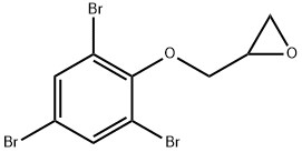 [(2,4,6-三溴苯氧基)甲基]环氧乙烷	 结构式