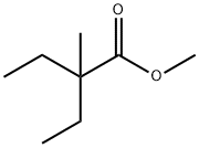 2-ETHYL-2-METHYLBUTYRIC ACID METHYL ESTER 结构式