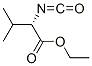 2-异氰酰-3-甲基丁酸乙酯 结构式