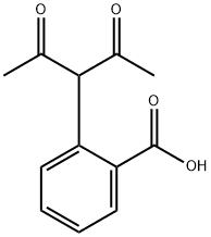 2-(1-乙酰基-2-氧代-丙基)苯甲酸 结构式