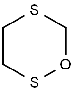 1,2,5-Oxadithiane 结构式