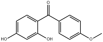(2,4-DIHYDROXYPHENYL)(4-METHOXYPHENYL)METHANONE 结构式