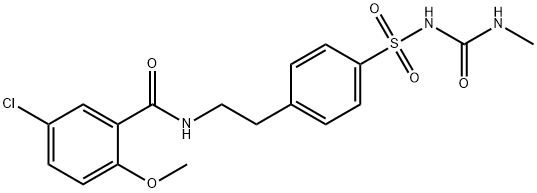 格列康胺 结构式