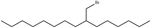 1-溴-2-己基癸烷 结构式