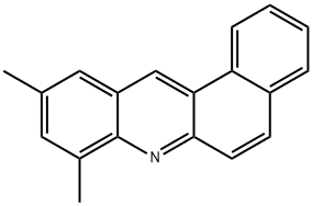 8,10-dimethylbenz[a]acridine 结构式