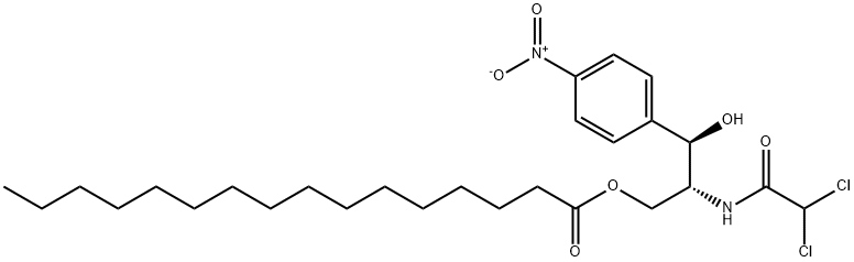 氯霉素棕榈酸酯 结构式