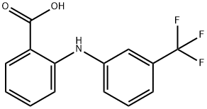 氟芬那酸 结构式