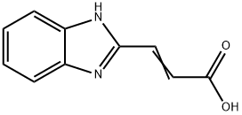 3-(1H-BENZOIMIDAZOL-2-YL)-ACRYLIC ACID 结构式