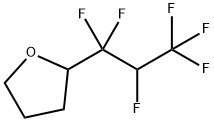 2-(1,1,2,3,3,3-六氟丙基)四氢呋喃 结构式