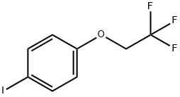 1-碘-4-(2,2,2-三氟乙烷氧基)苯 结构式