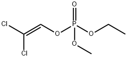 (2,2-Dichlorovinyl)ethylmethyl=phosphate 结构式