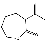 2-Oxepanone, 3-acetyl- (9CI) 结构式