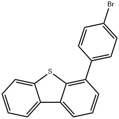 4-(4-溴苯基)二苯并噻吩 结构式