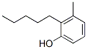 o-n-amyl-m-cresol  结构式