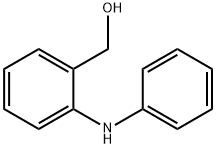 (2-(苯氨基)苯基)甲醇 结构式