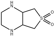 Thieno[3,4-b]pyrazine, octahydro-, 6,6-dioxide (9CI) 结构式