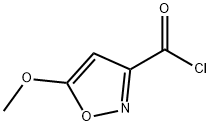 3-Isoxazolecarbonyl chloride, 5-methoxy- (9CI) 结构式