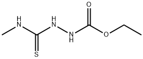 Ethyl 2-(methylcarbamothioyl)hydrazinecarboxylate 结构式