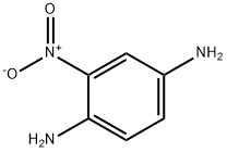 2-硝基-1,4-苯二胺 结构式