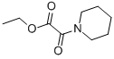 1-哌啶基乙醛酸乙酯 结构式