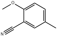 2-甲氧基-5-甲基苯腈 结构式