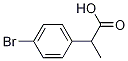 2-(4-溴苯基)丙酸 结构式