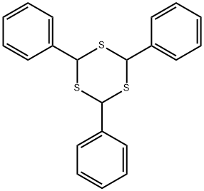 2,4,6-TRIPHENYL-1,3,5-TRITHIANE 结构式