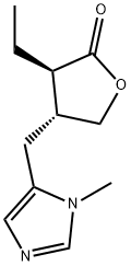 beta-pilocarpine 结构式