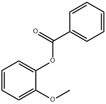 2-甲氧基苯基苯甲酸酯 结构式