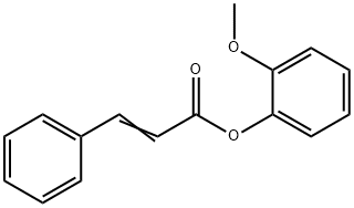 2-methoxyphenyl cinnamate  结构式