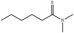 N,N-二甲基己硫酰胺 结构式