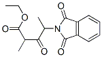 ethyl 4-(1,3-dioxoisoindol-2-yl)-2-methyl-3-oxo-pentanoate 结构式
