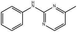 4-甲基-N-苯基-嘧啶-2-胺 结构式