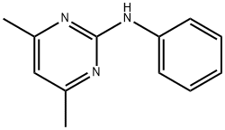 嘧霉胺 结构式