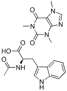 Caffeine acetyltryptophanate 结构式