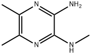 2,3-Pyrazinediamine,N,5,6-trimethyl-(9CI) 结构式