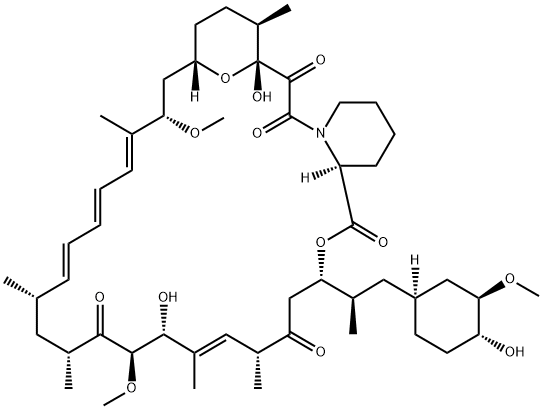 雷帕霉素 结构式