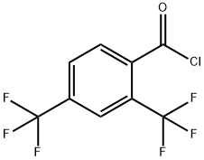 2,4-双(三氟甲基)苯甲酰氯 结构式