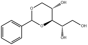 3-O,5-O-Benzylidene-L-arabinitol 结构式