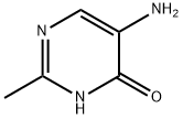 5-氨基-2-甲基-4(1H)-嘧啶酮 结构式