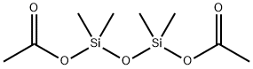 1,3-二乙酰氧基四甲基二硅烷 结构式