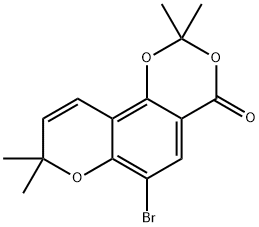 6-Bromo-2,2,8,8-tetramethyl-4H,8H-[1,3]dioxino[4,5-f]chromen-4-one